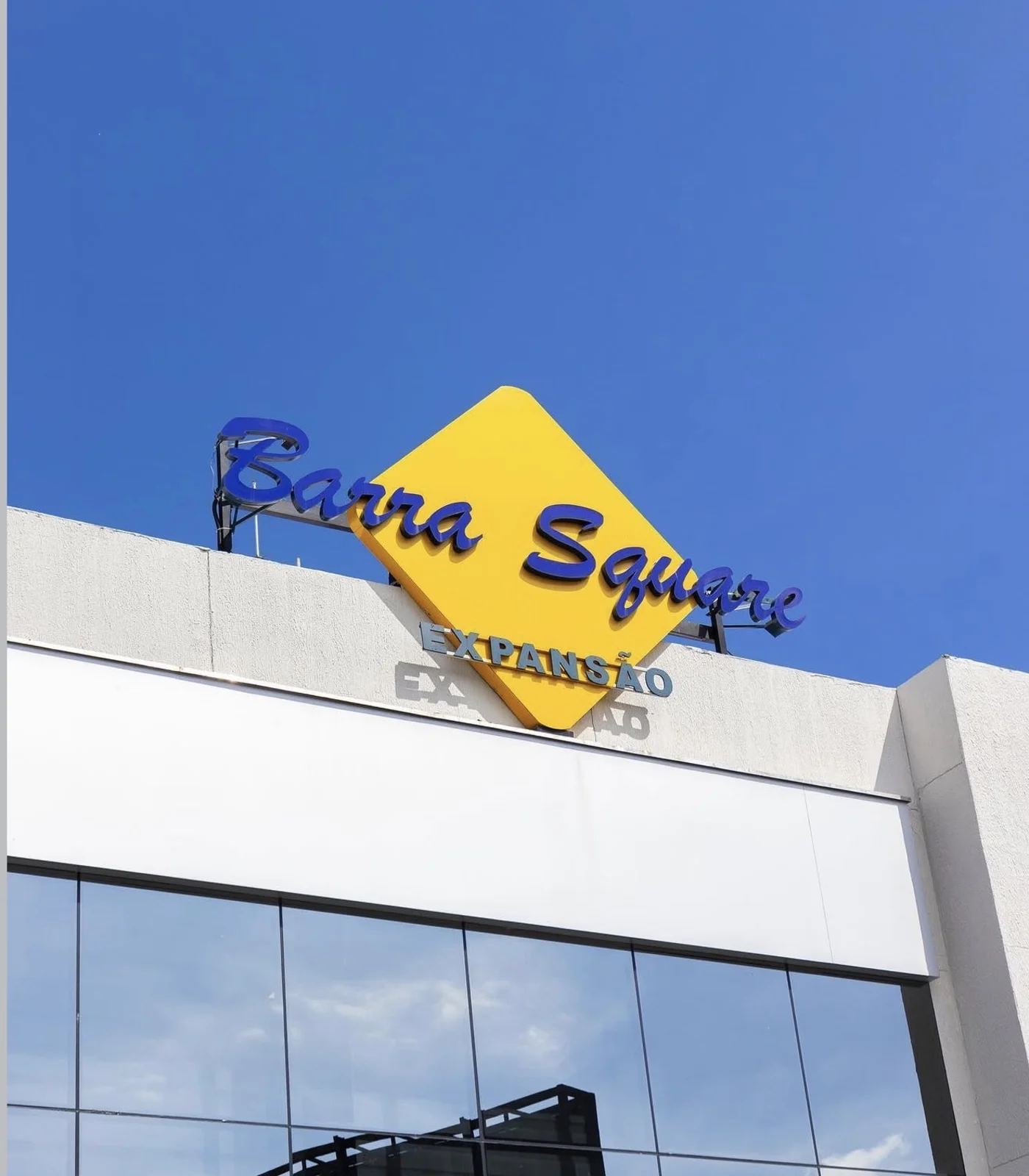 Entrada da Avenida das Américas do Barra Square Expansão